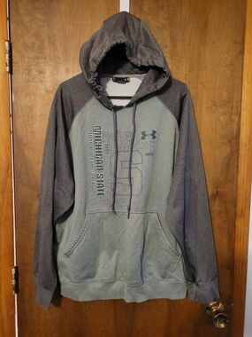 Under Armour Men's Syracuse Hoodie - Gray/Green